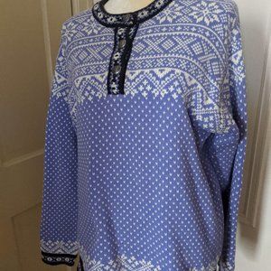 LLBean Nordic Knit Tunic.